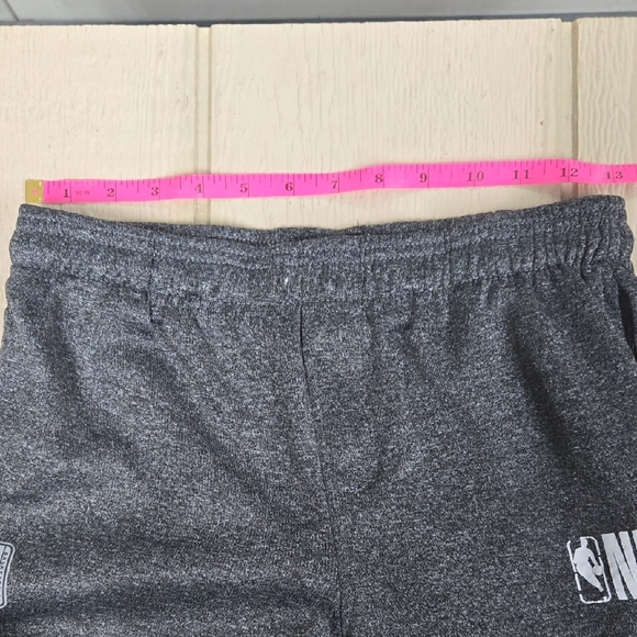 NBA Gray Jogger Sweatpants Classic Comfort - Picture 8 of 9